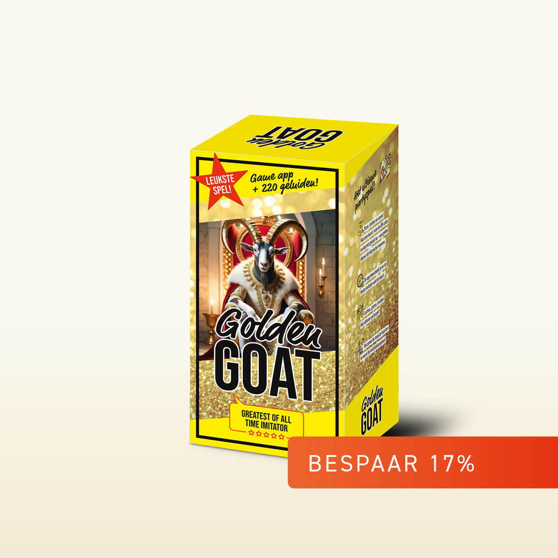 Golden GOAT – NL Partyspiel